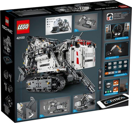 LEGO Konstruktionsspielsteine Liebherr Bagger R 9800