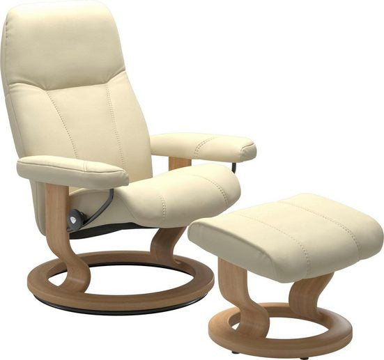 Stressless Relaxsessel Consul mit Hocker Größe M