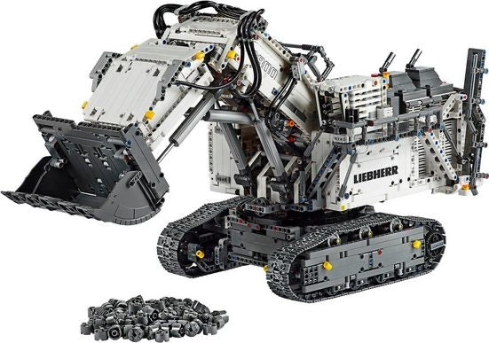 LEGO Konstruktionsspielsteine Liebherr Bagger R 9800
