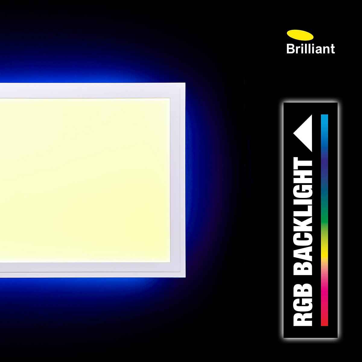 My home LED Panel IAN flache Deckenlampe 120 x 30 cm