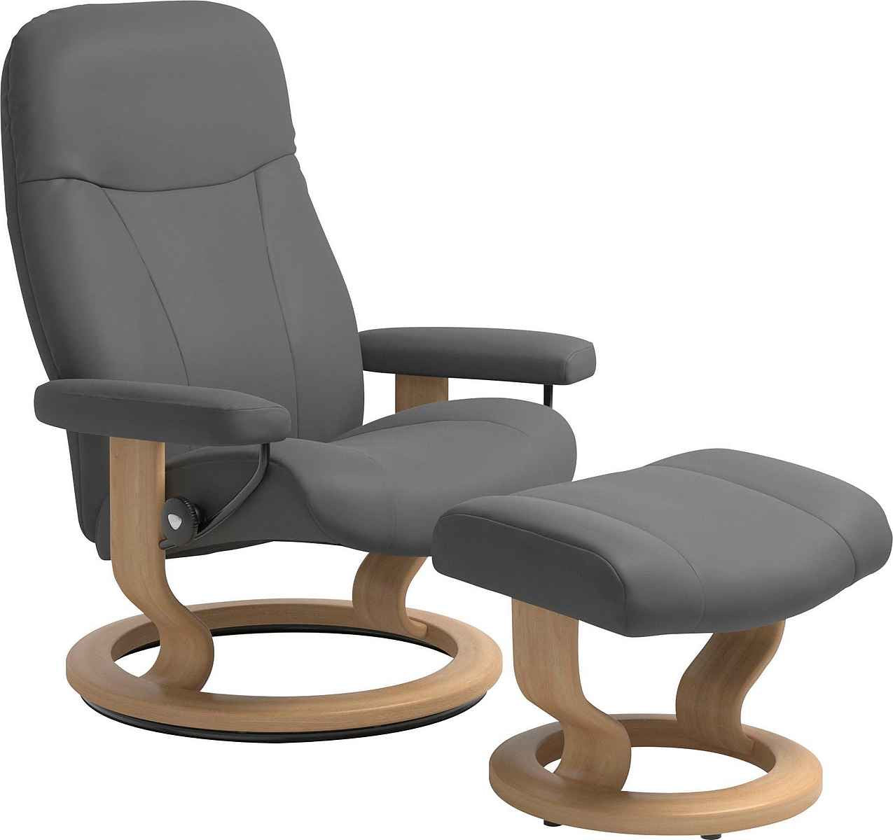 Stressless Relaxsessel Garda 2 Tlg. Mit Hocker mit Classic base Größe L
