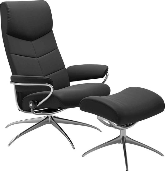 Stressless Relaxsessel Dublin mit Hocker High Back